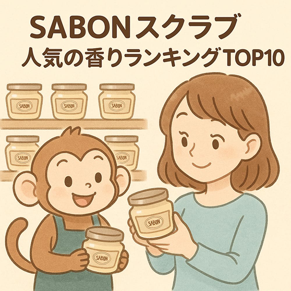 SABONスクラブ人気の香りランキング